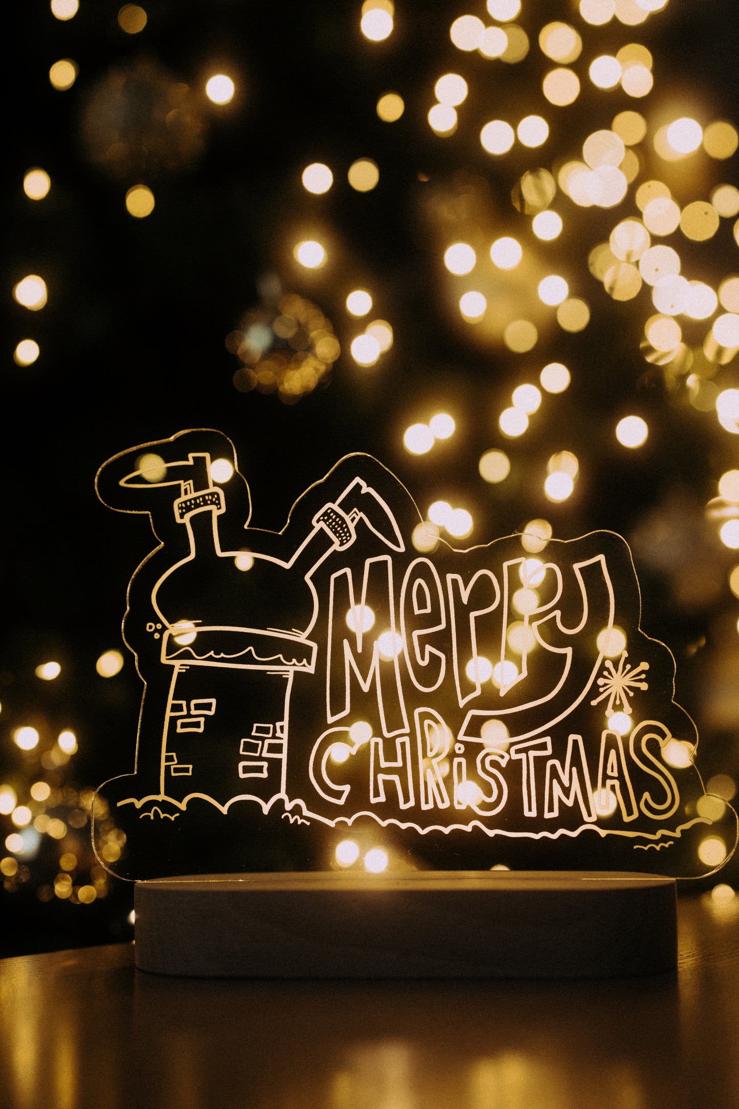 Merry Christmas Night Lamp