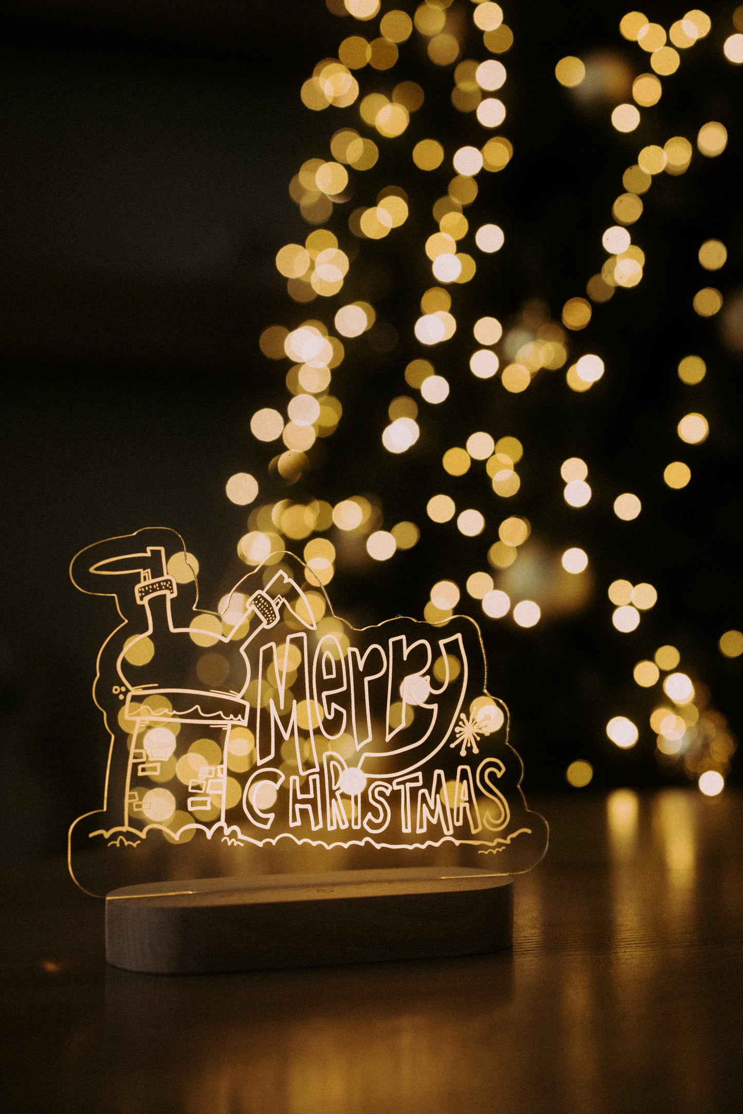 Merry Christmas Night Lamp