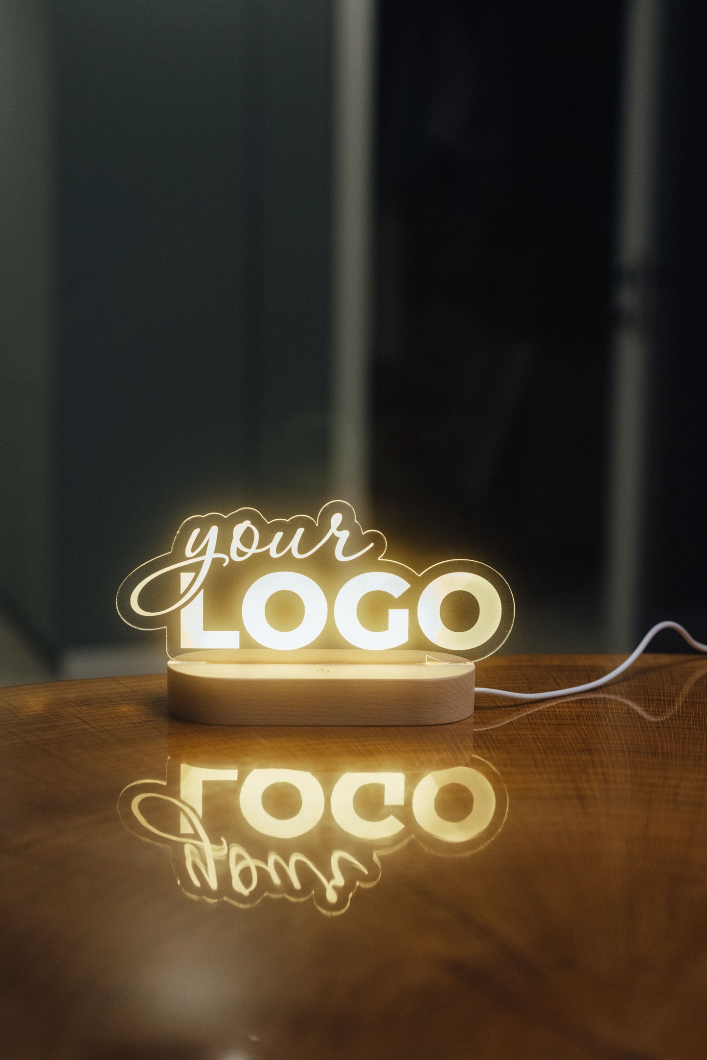 Night Lights with Logo