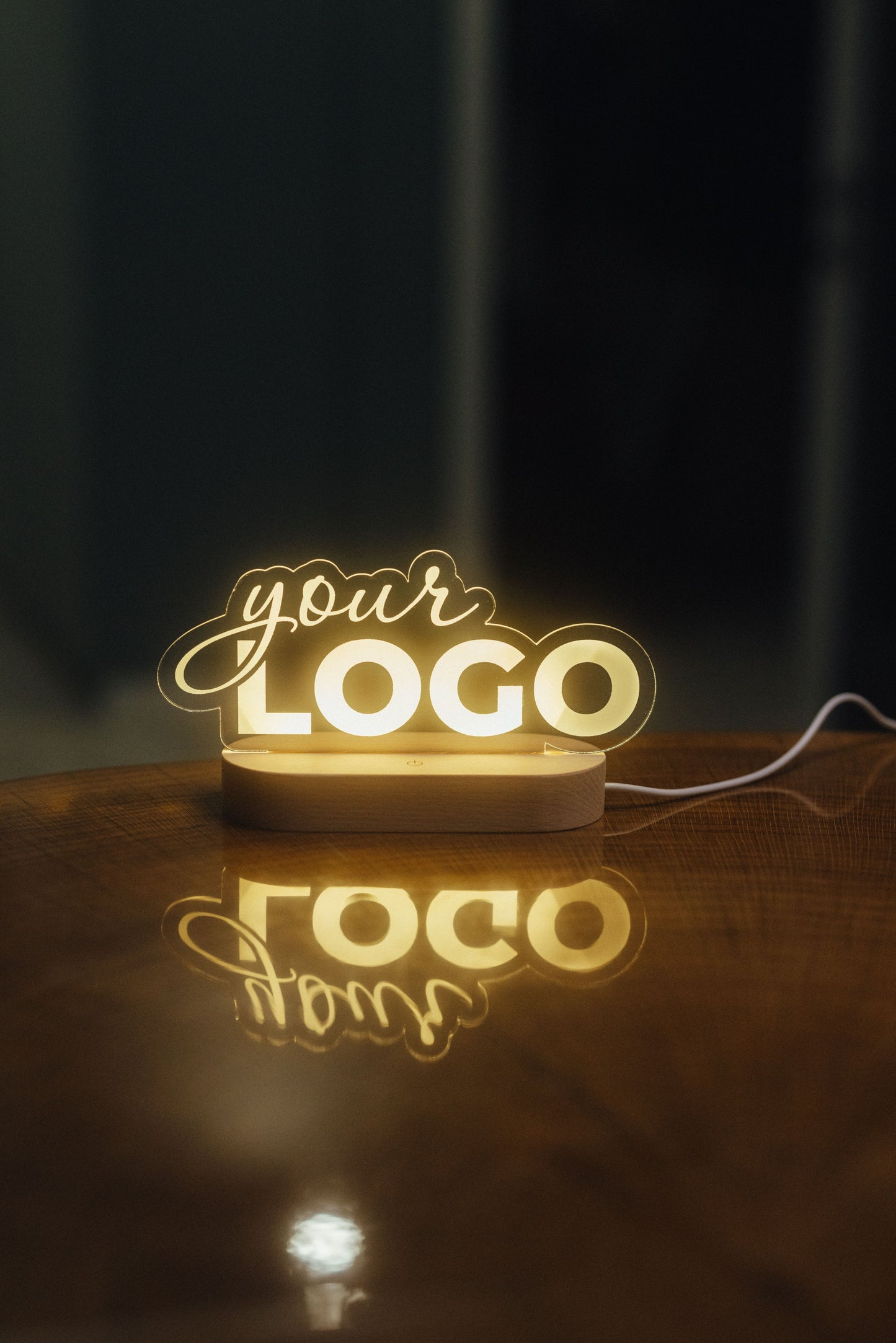 Night Lights with Logo