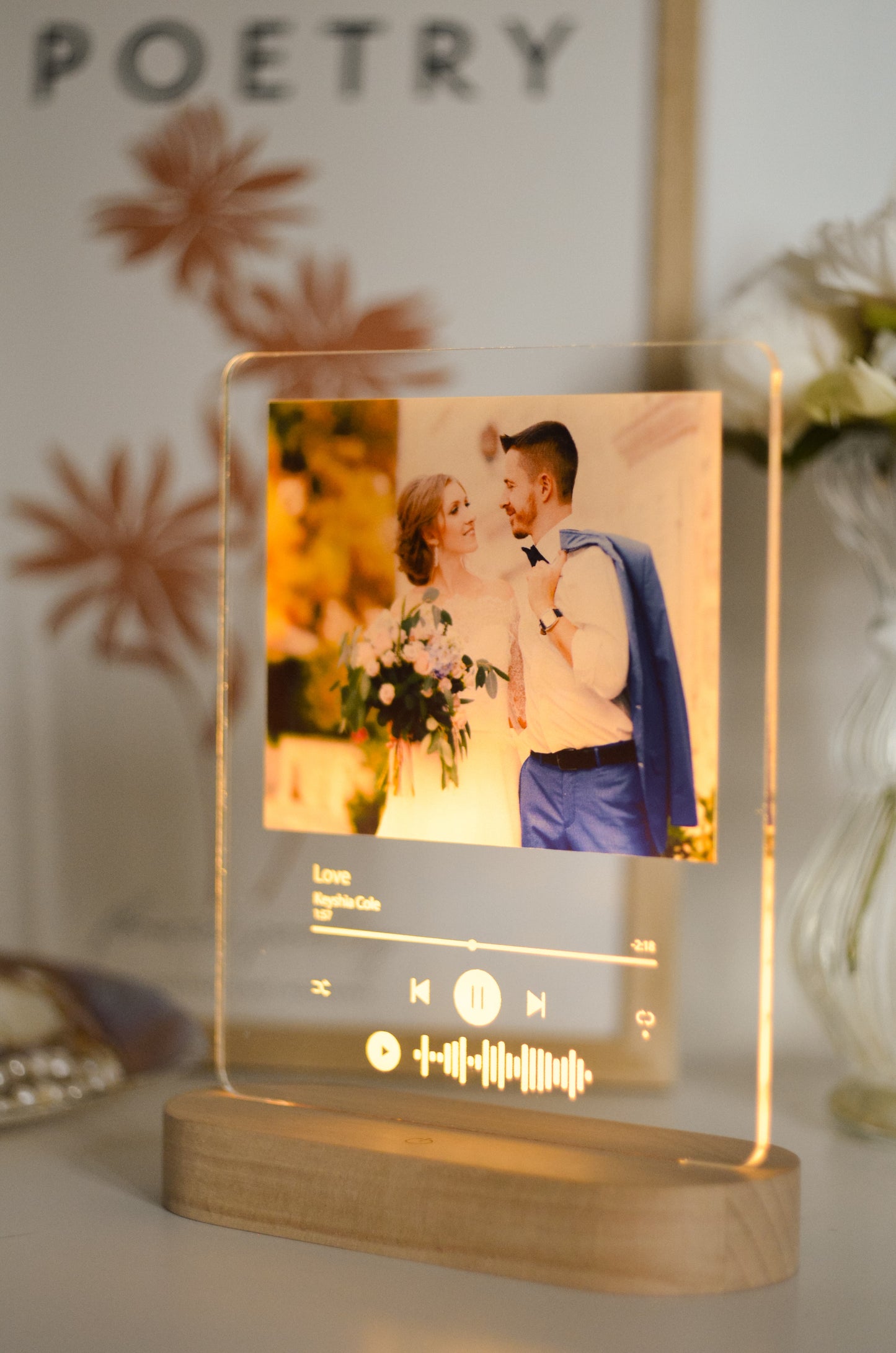 Music Night Light with Keychain