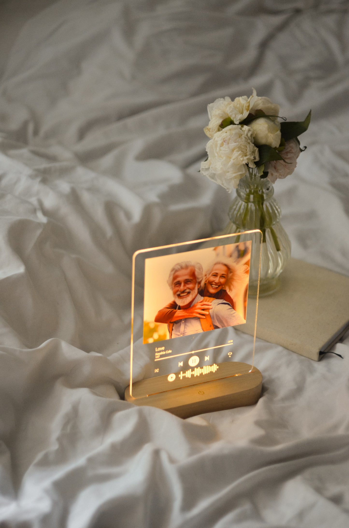 Music Night Light with Keychain