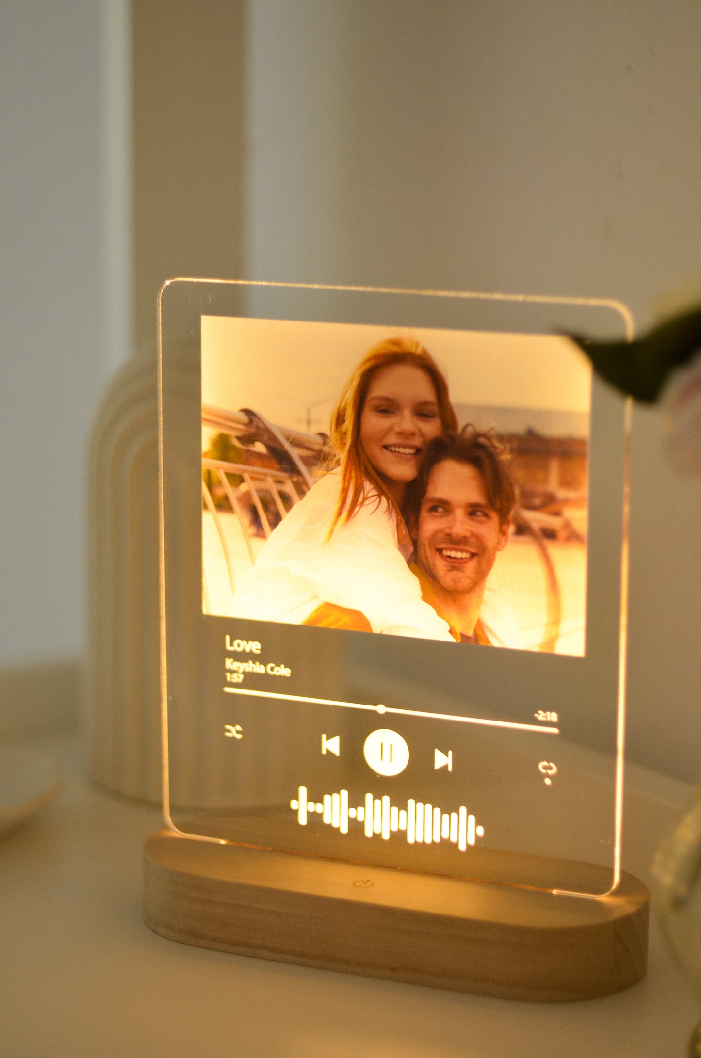 Music Night Light with Keychain