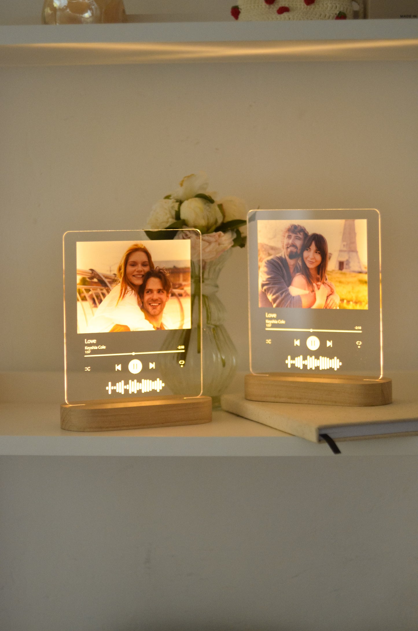 Music Night Light with Keychain