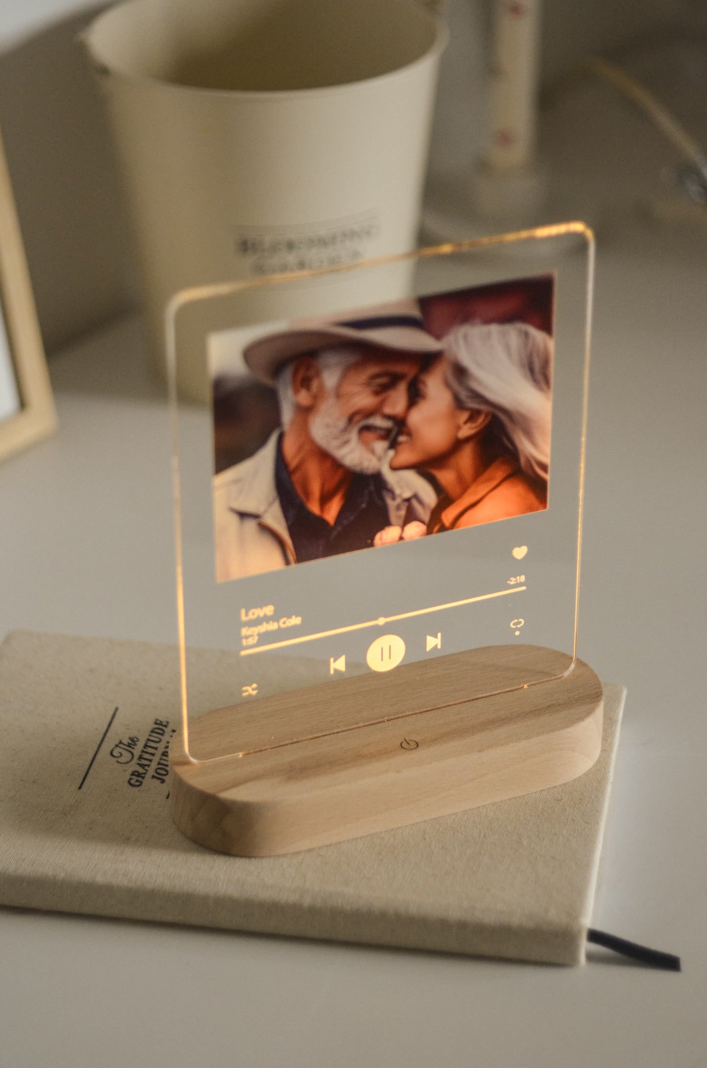 Music Night Light with Keychain