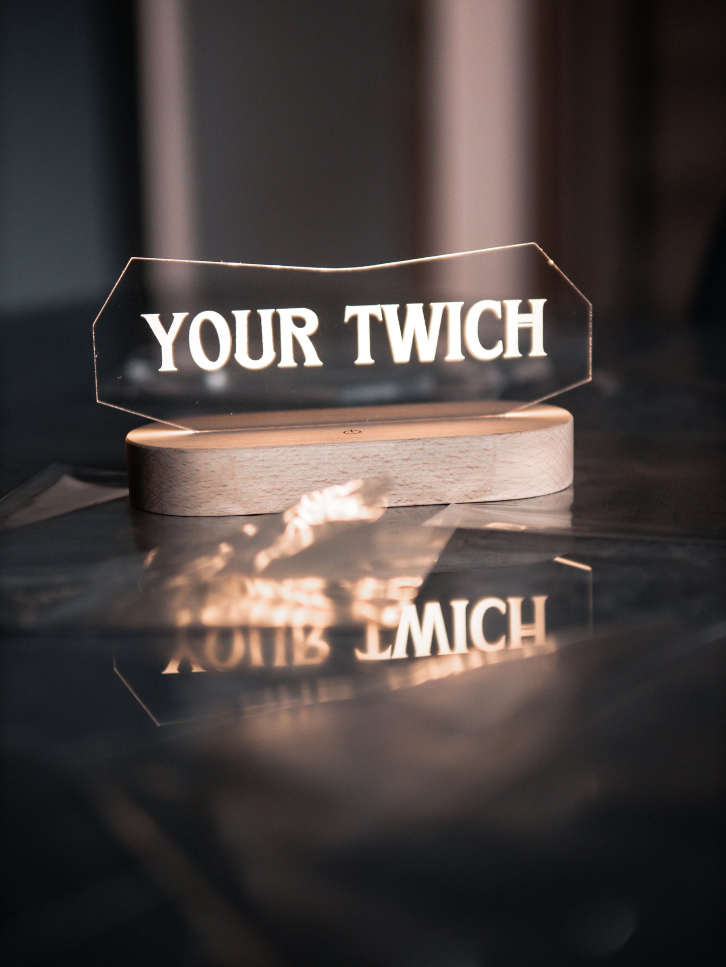 Night Light with Game Nickname