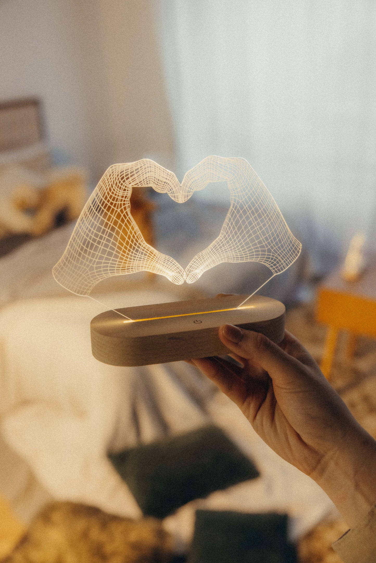 Night Lights - Heart with Date