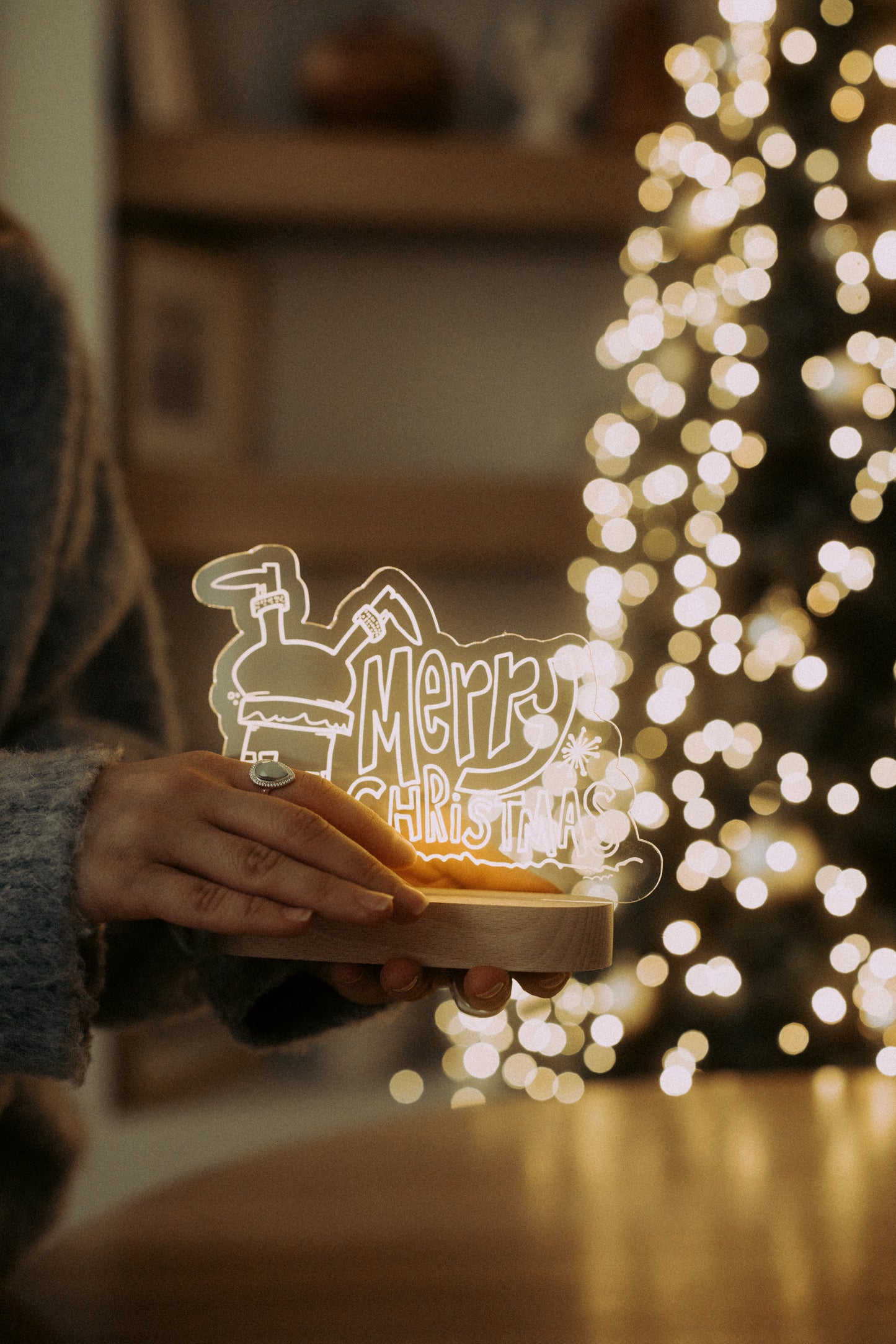 Merry Christmas Night Lamp