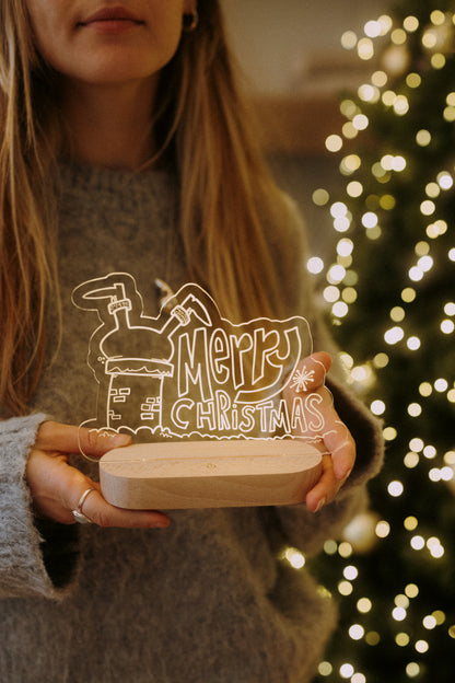Merry Christmas Night Lamp