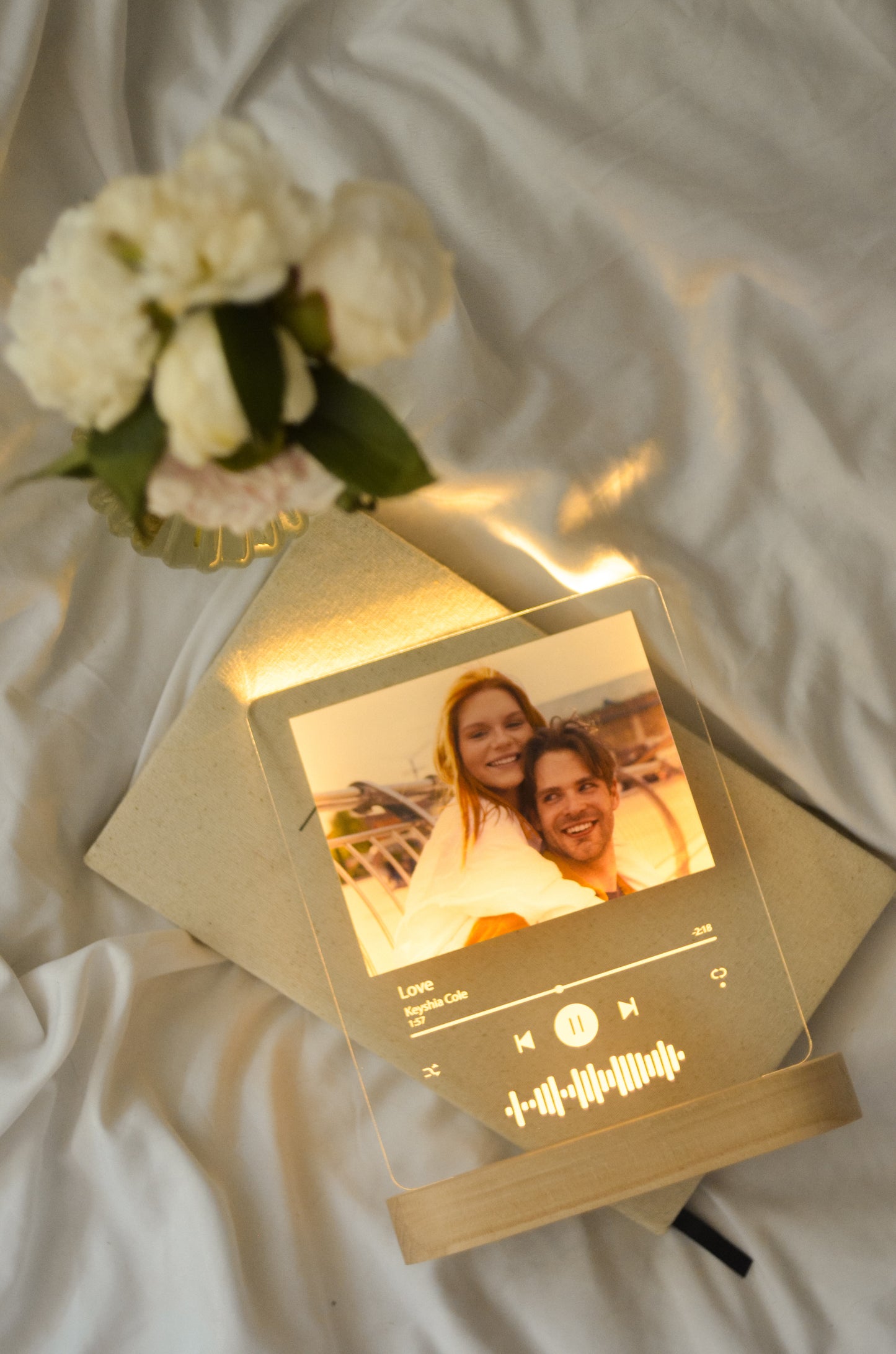 Music Night Light with Keychain