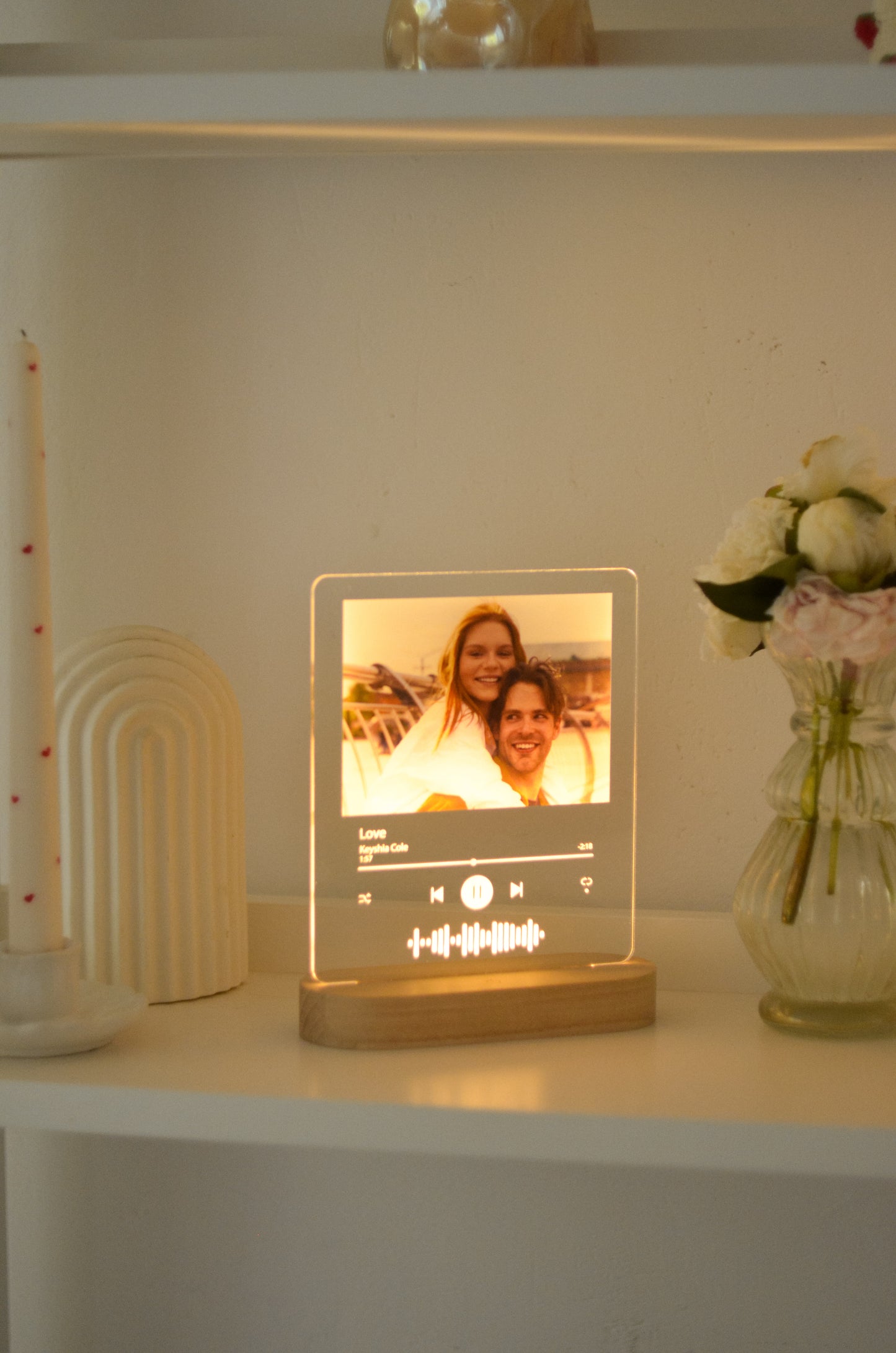 Music Night Light with Keychain
