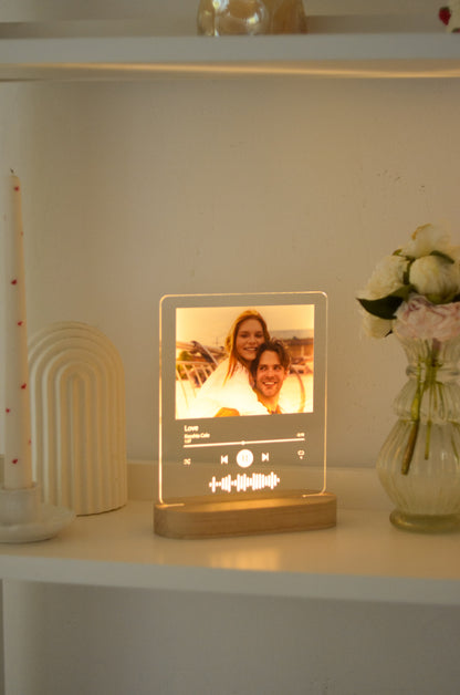Music Night Light with Keychain