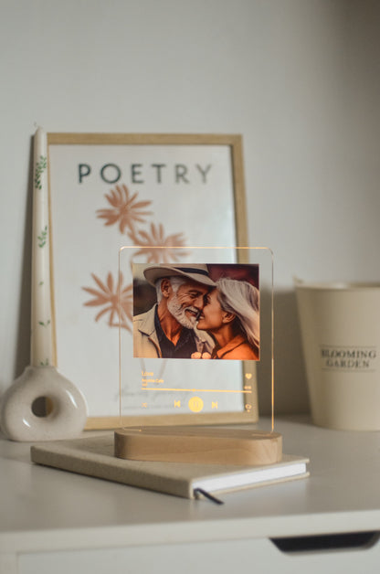 Music Night Light with Keychain