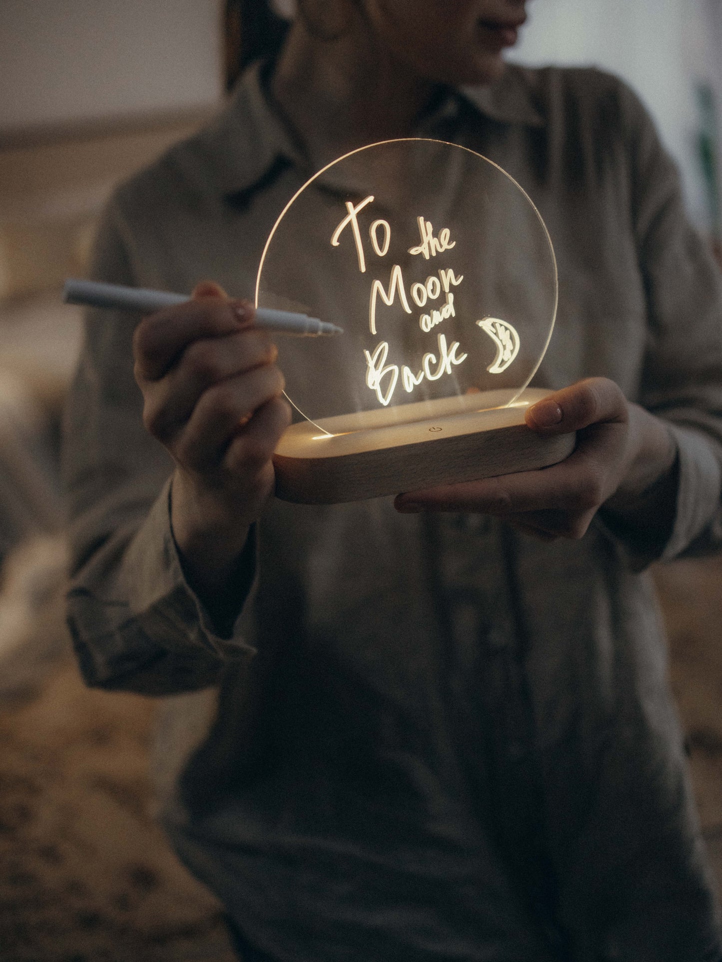 Erase Board With Night Light