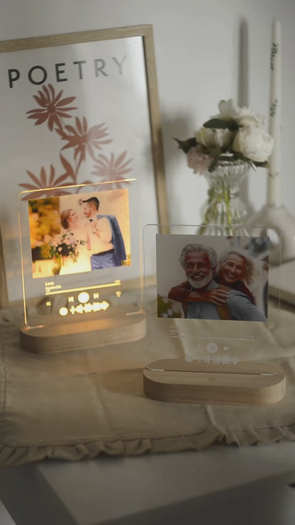 Music Night Light with Keychain